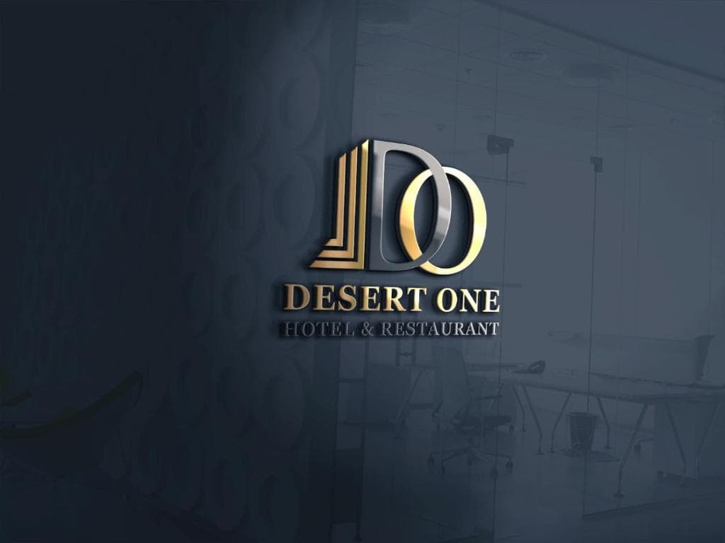 Desert one hotel and restaurant skardu logo