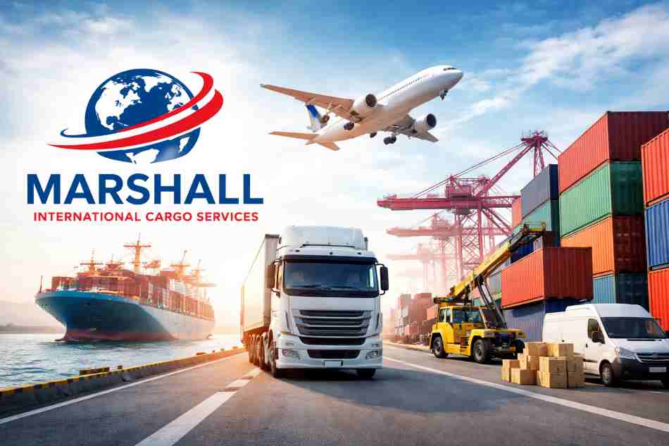 Marshall International air/sea cargo shipping company In Islamabad Rawalpindi Pakistan logo