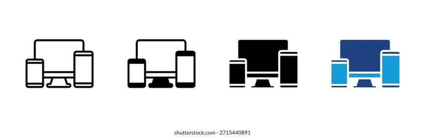 Multi Mobile and computer logo